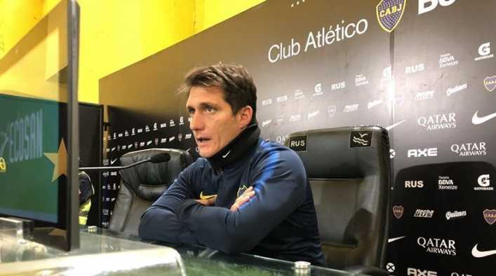 Barros Schelotto, tras la victoria de Boca