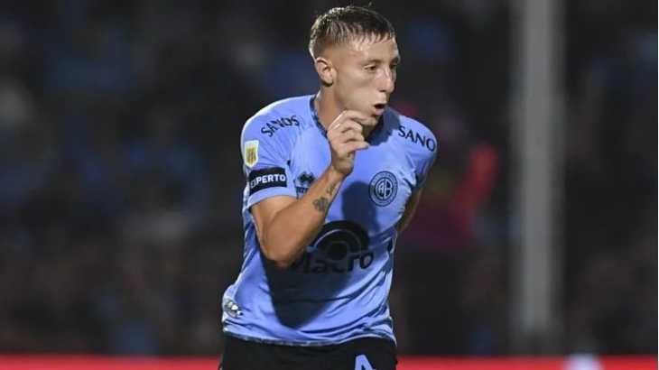 Belgrano rechazó la primera oferta de Boca por Barinaga y puso una condición en la negociación