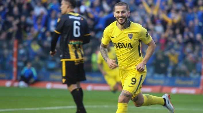 Benedetto no se olvida de Boca ni en la Selección