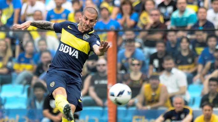 Benedetto sobre el América-Chivas