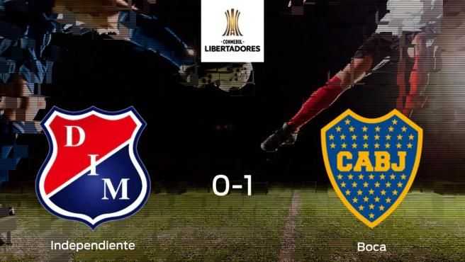 Boca aprovecha la segunda parte para ganar al Independiente Medellin