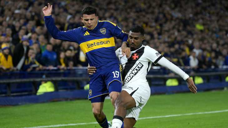 Boca busca revertir el 1-0 ante Vasco en el Maracaná: formaciones y dónde verlo