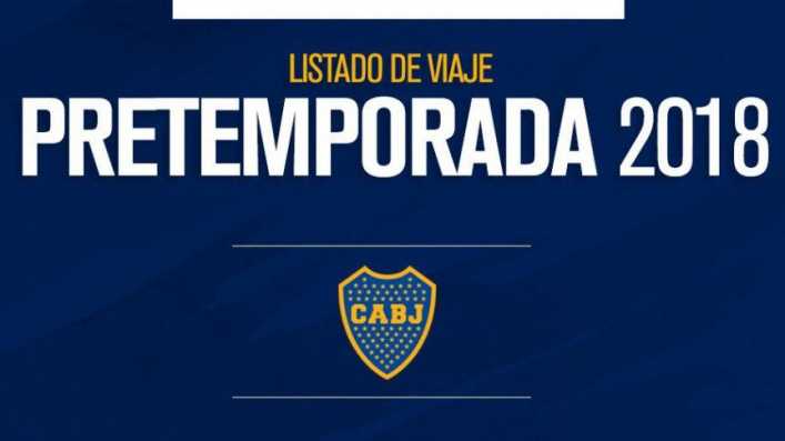 Boca definió la lista de jugadores que irá a la pretemporada