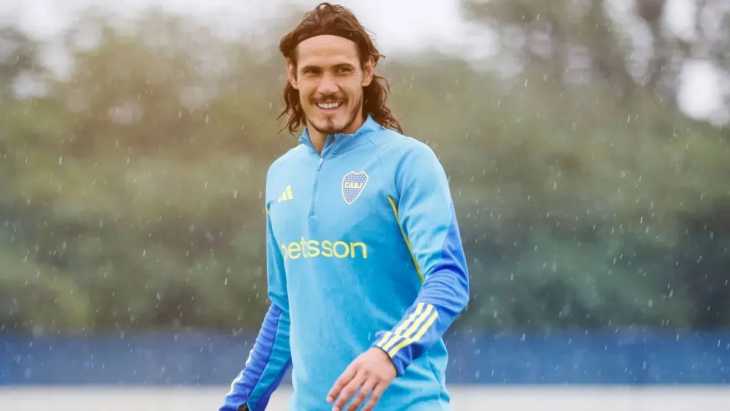 Boca ensayó un once de cara a Cruzeiro con la vuelta de Lema y Cavani ausente