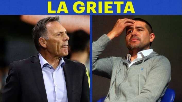 Boca, ¿hay diferencias entre Russo y Riquelme?Boca, ¿hay diferencias entre Russo y Riquelme?