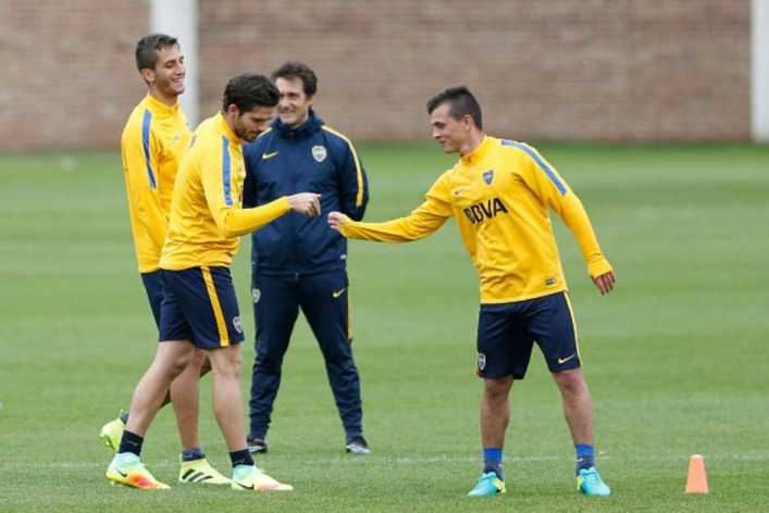 Boca intensifican la preparación para el debut ante Estudiantes