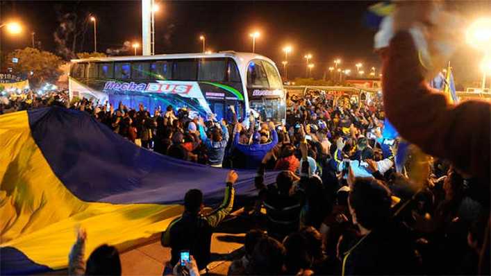 Boca Juniors llegará a Paraná después del mediodía del sábado