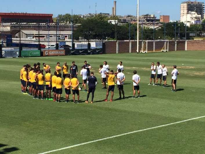 Boca Juniors se entrenó de cara al debut en la Copa Libertadores