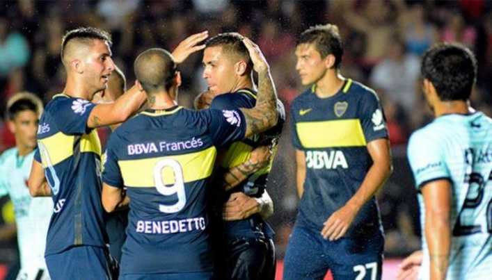 Boca lo dio vuelta y festejó ante Colón