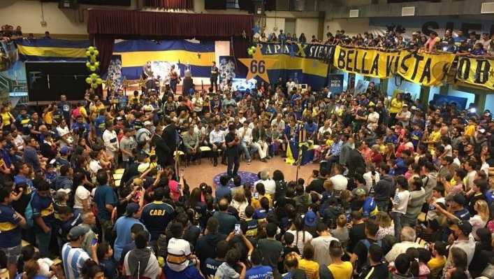 Boca palpitó el Superclásico con una muestra itinerante en San Miguel