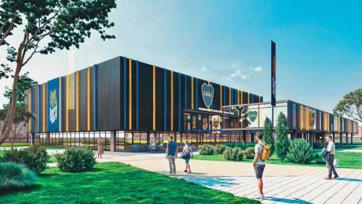 Boca presentó el proyecto de su nuevo microestadio en Casa Amarilla