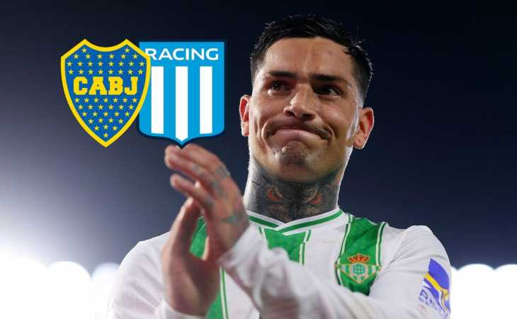 Boca quiere a Chimy Ávila, jugador del Betis de España, pero también lo sigue Racing