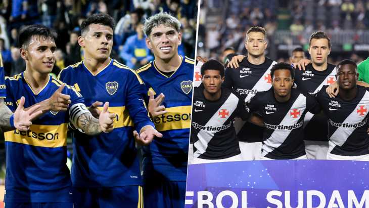 Boca recibe a Vasco da Gama: formaciones y árbitros