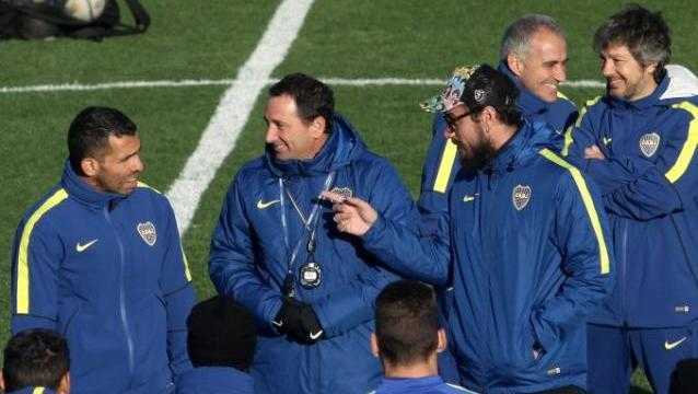 Boca retornó de la vacaciones con Tévez y sin Osvaldo