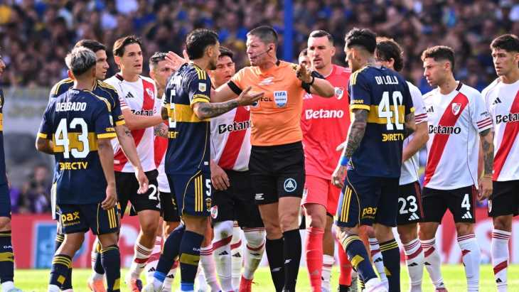 Boca-River: el antecedente de Trucco en el VAR y el tuit de River