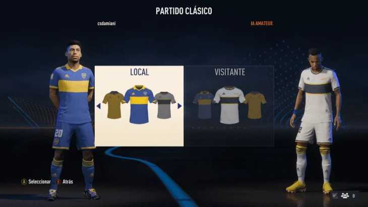 Boca suma una nueva camiseta alternativa en FIFA 23