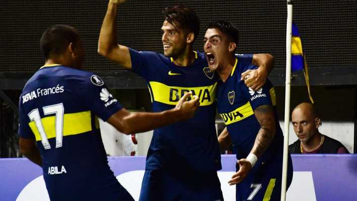Boca venció a Junior en su regreso copero a la Bombonera