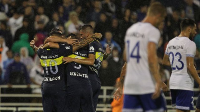 Boca venció a Vélez y sigue firme en la punta Boca venció a Vélez y sigue firme en la punta