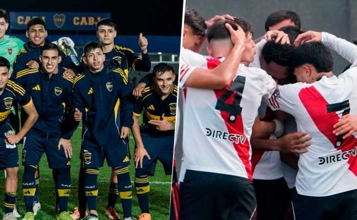 Boca vs. River, por la semifinal del Torneo Proyección 2026: seguí el minuto a minuto