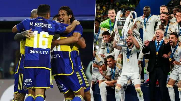 Boca y Real Madrid, campeón de la Champions League 2023/2024, podrían volver a enfrentarse
