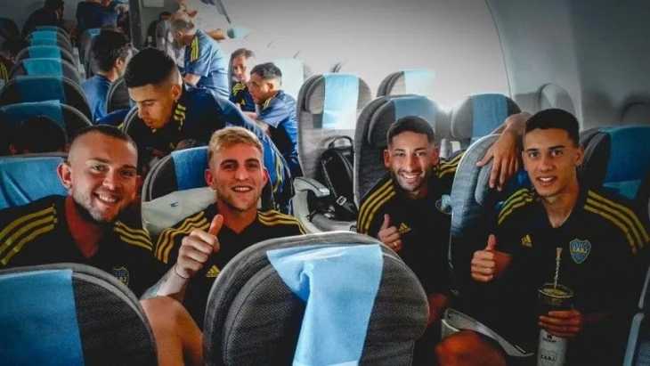 Boca ya está en Abu Dhabi y se prepara para la Supercopa con Racing
