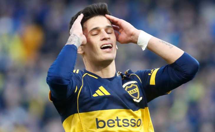 Brian Aguirre era titular fijo en Boca, pero bajó su nivel y ahora perdió su lugar