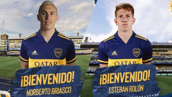 Briasco y Rolón fueron confirmados como refuerzos de Boca