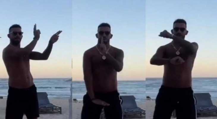 Carlitos Tevez la rompió bailando un challenge al ritmo de Duki