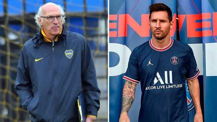 Carlos Bianchi comparó a Messi con Riquelme