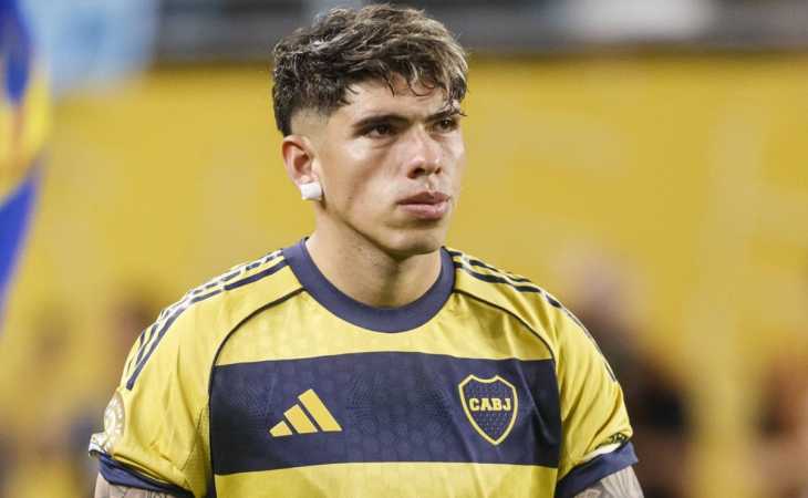 Carlos Palacios no entiende dónde está: Boca es demasiado grande