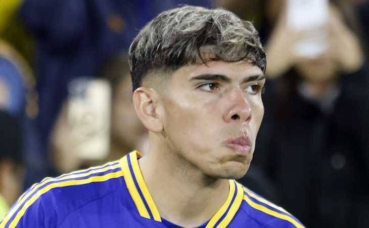 Carlos Palacios trabajó aparte en la práctica de Boca: el sorpresivo motivo