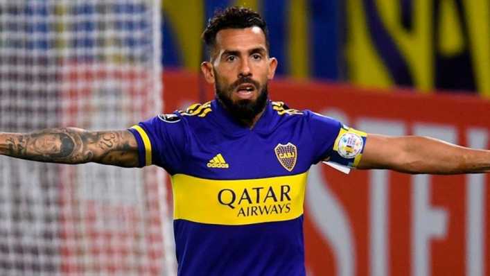 Carlos Tevez a punto de superar a Martín Palermo en la Libertadores