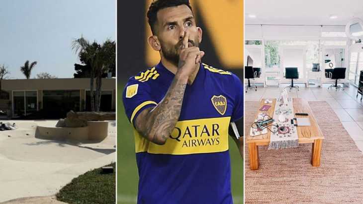Carlos Tévez: así es su lujosa mansión de La Horqueta en la que vive tras su retiro del fútbol
