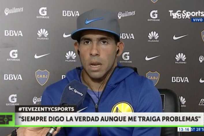 Carlos Tevez contó cómo se lesionó