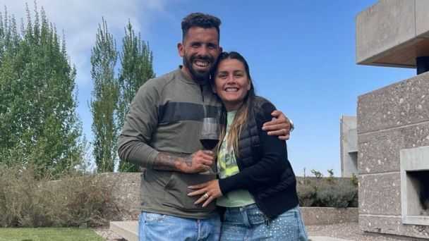 Carlos Tévez en Mendoza: las fotos, todo lo que hizo y las personas que visitó