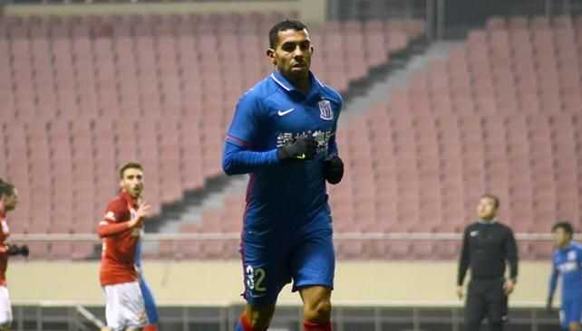 Carlos Tevez marcó su primer gol en China