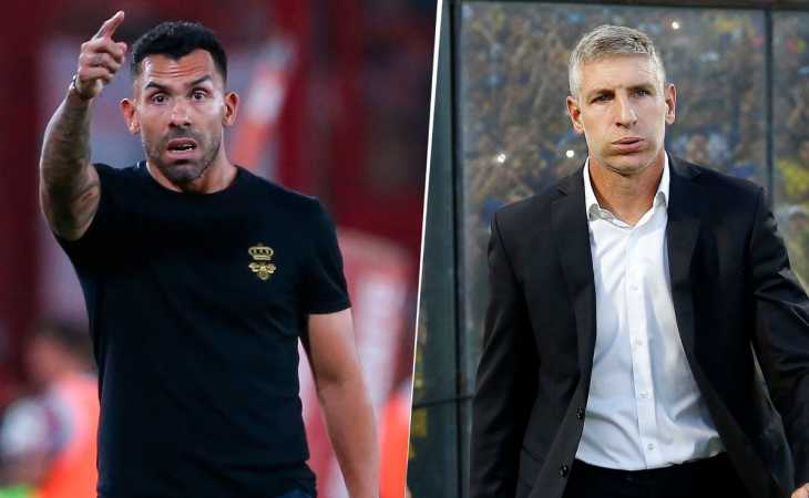 Carlos Tevez y Martín Palermo, candidatos para dirigir a Banfield