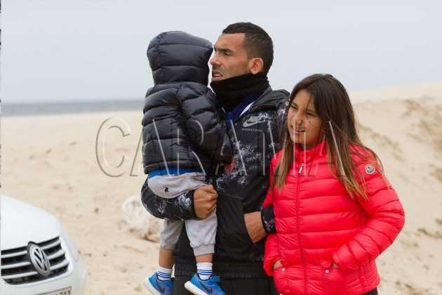 FOTOS: Carlos Tévez y su familia a puro glamour en Punta del Este