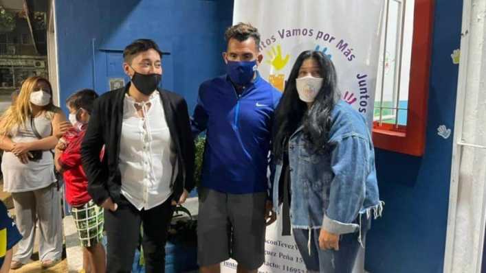 Carlos Tevez y un gran gesto solidario
