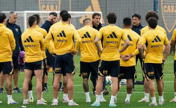Casos distintos: los tres jugadores de Boca que entrenan apartados y esperan ofertas
