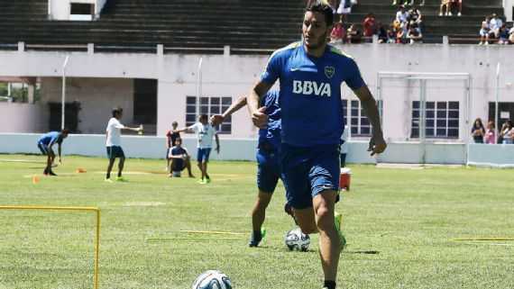 Castellani fue probado como titular en Boca