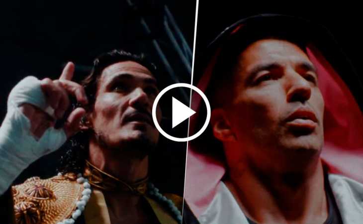 Cavani, con Haaland, Suárez y Kane, se vistió de boxeador antes del Mundial de Clubes 2025