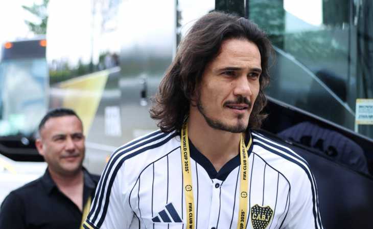 ¿Cavani juega contra Argentinos? La novedad de la práctica de Boca que puede cambiar los planes de Russo