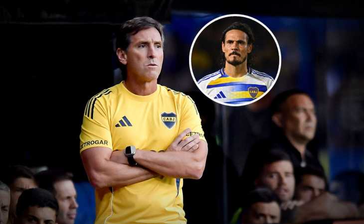 ¿Cavani titular? La sorpresa que prepara Úbeda en Boca para recibir a Racing