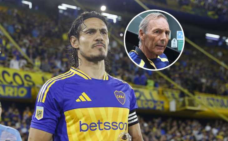 Cavani y un sentido mensaje por la muerte de Miguel Ángel Russo: “Siempre fue al frente”