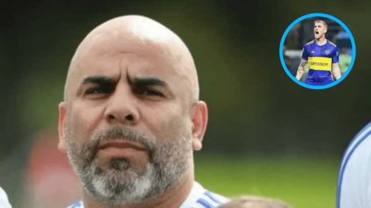 Chicho Serna, a fondo: la puja contra los representantes, el rol de Cavani en Boca y el caso Valentini