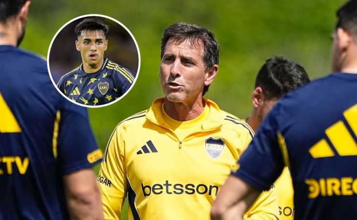 Claudio Úbeda decidió qué hará con Milton Delgado para Boca vs. Barracas Central