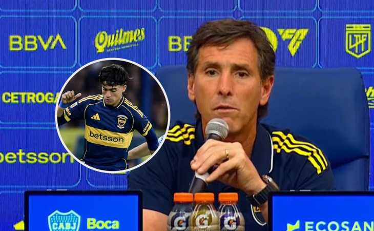 Claudio Úbeda explicó por qué sacó a Zeballos en Boca: “Vimos que…”