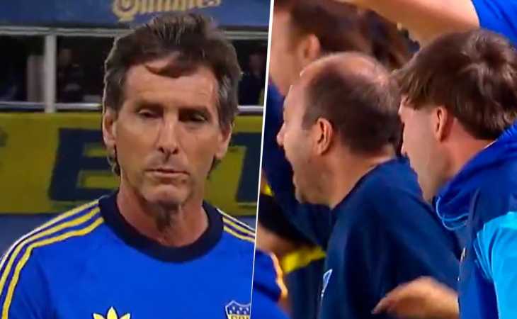 Claudio Úbeda se retiró solo de la cancha y los hinchas lo silbaron en la cara