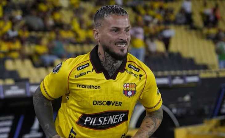 Cómo le está yendo a Darío Benedetto en Barcelona de Ecuador y cómo llega al duelo especial contra Boca